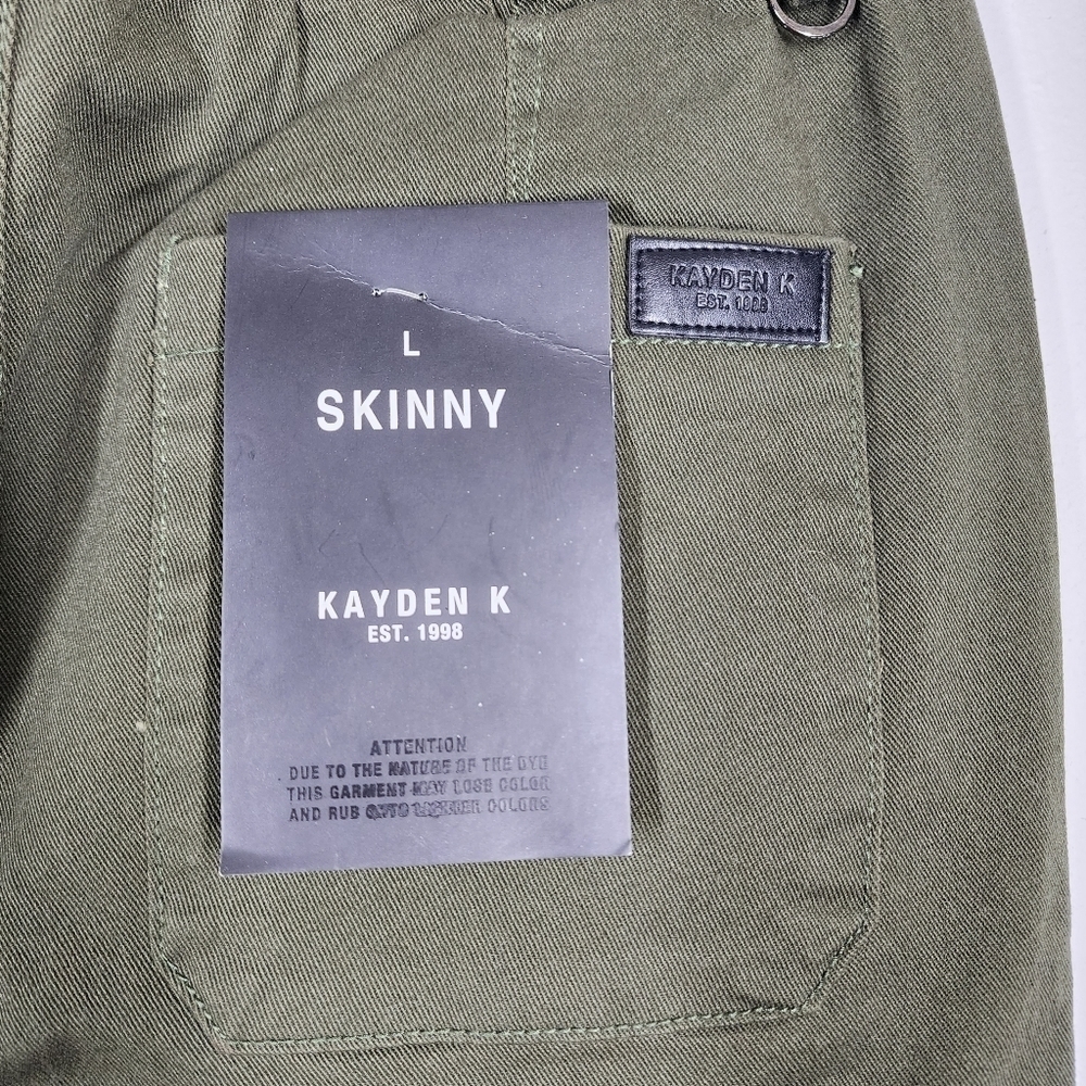 HAYDEN K SKINNY ANKLE ZIPPER PANTS - Picture 7 of 8